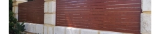 Wood Look Aluminium Slats