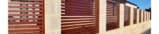 Wood Look Aluminium Slats