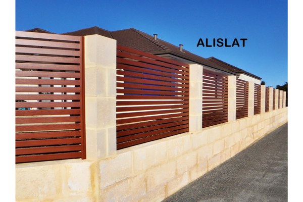 Wood Look Aluminium Slats