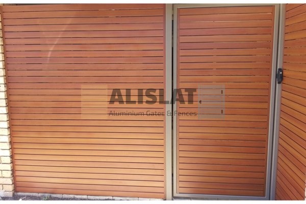 Wood Look Aluminium Slats