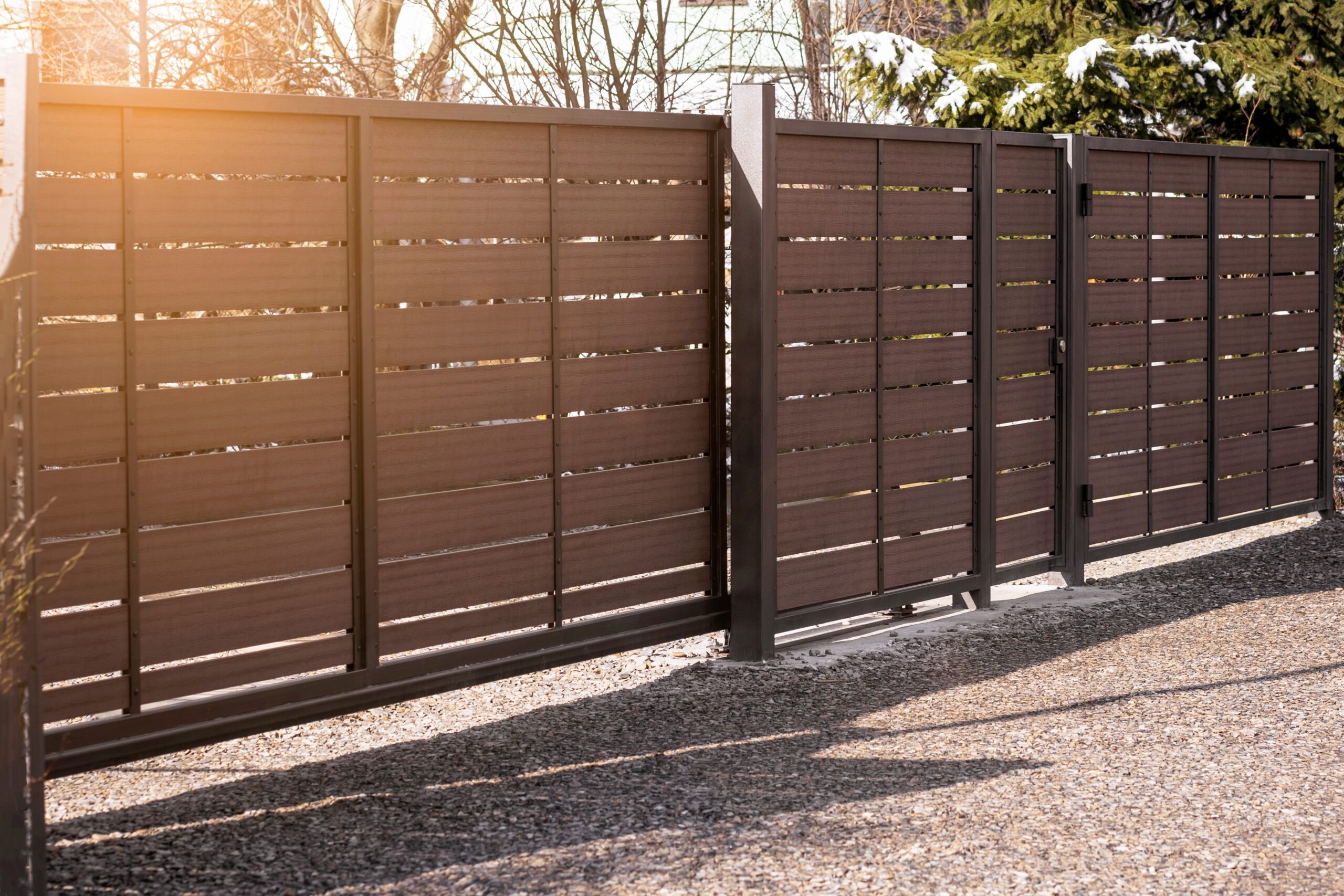 Design trends locally metal fencing