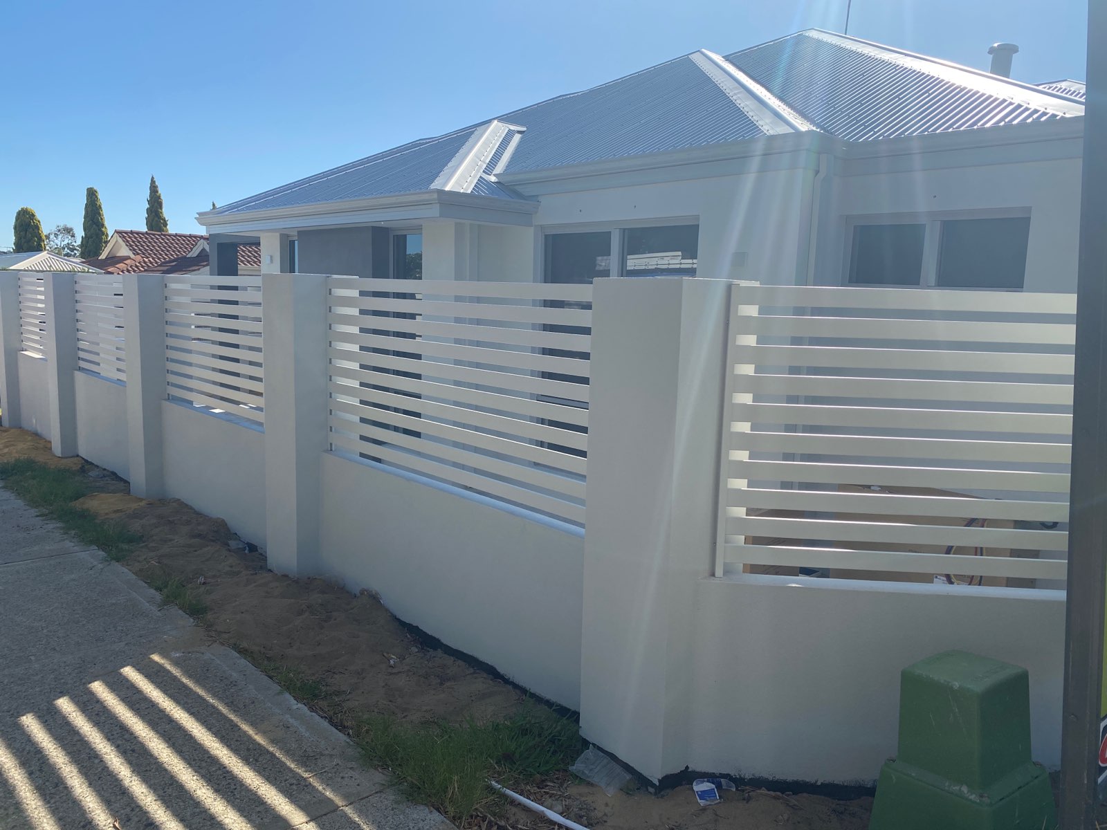 Laser Cut Metal Fencing