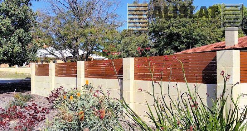 Fence with Decorative Panels