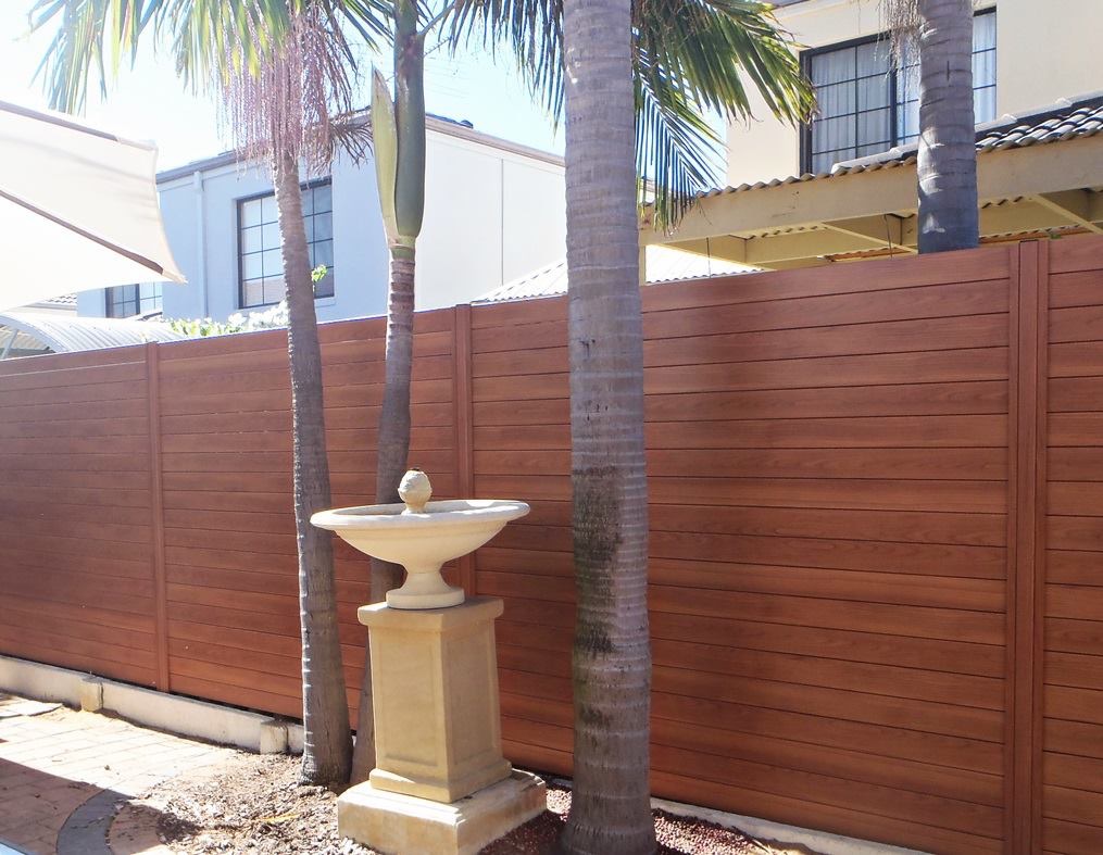 Fence with Decorative Panels