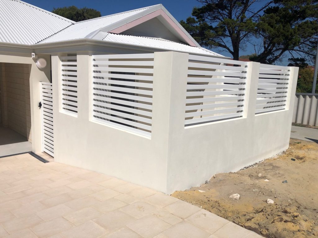 Fence Screen Installation