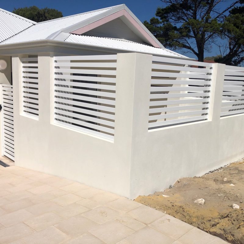 Fence Screen Installation