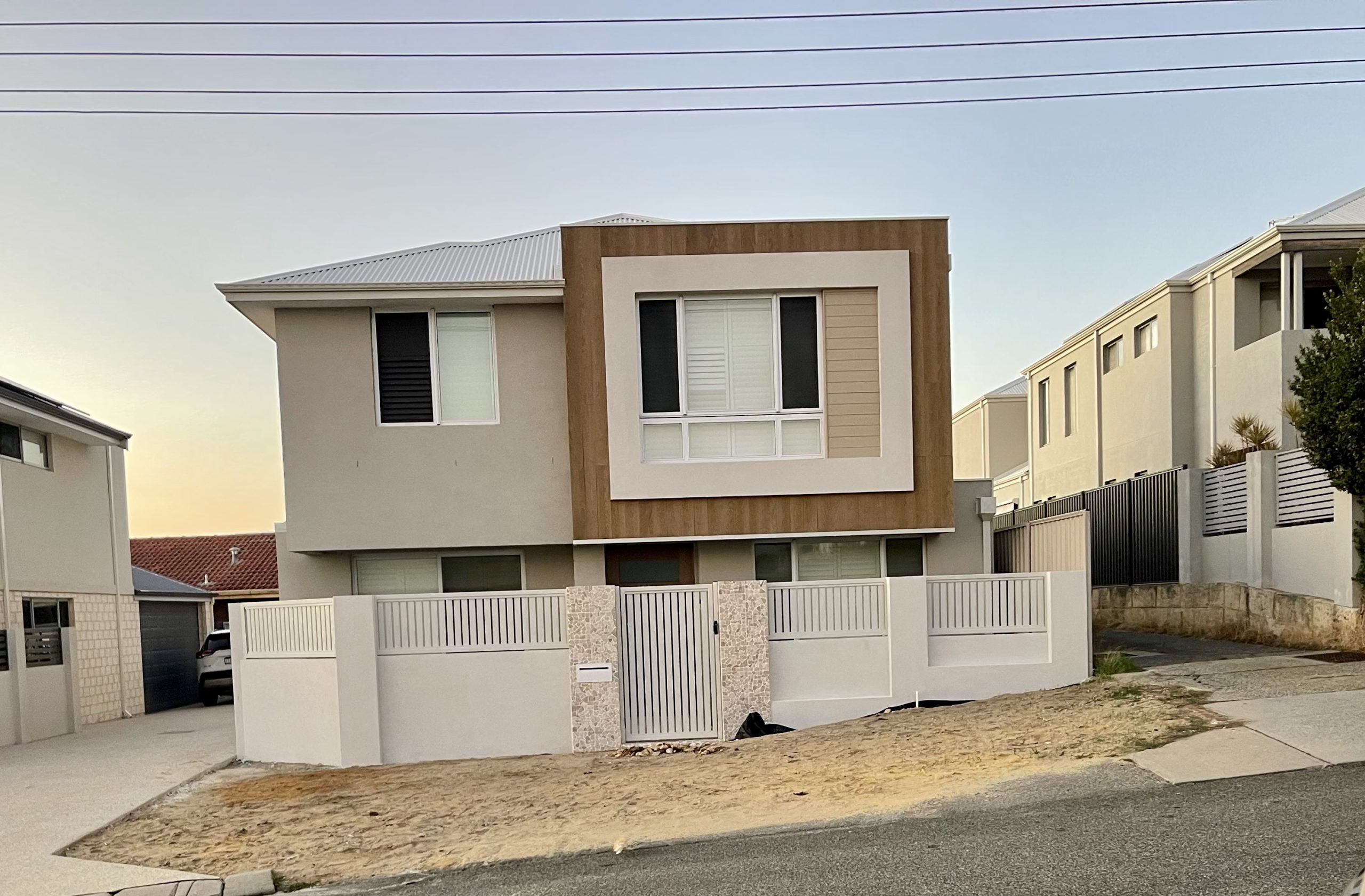 Decorative Screens on Fence