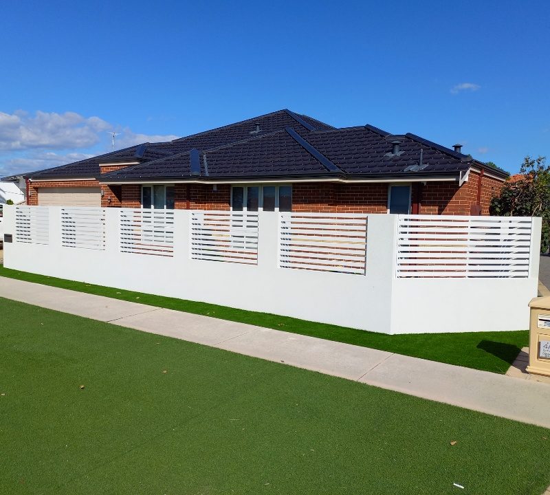 Decorative Privacy Fencing