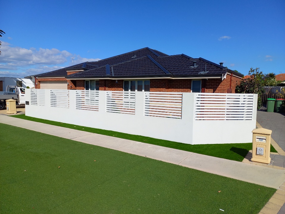 Decorative Privacy Fencing